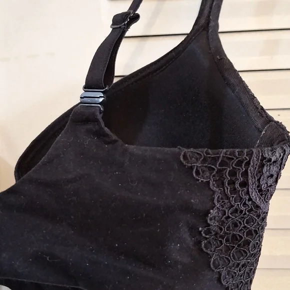 Victoria Secret Body By Victoria L8ned Demi Black Lace Bra - Picture 4 of 4